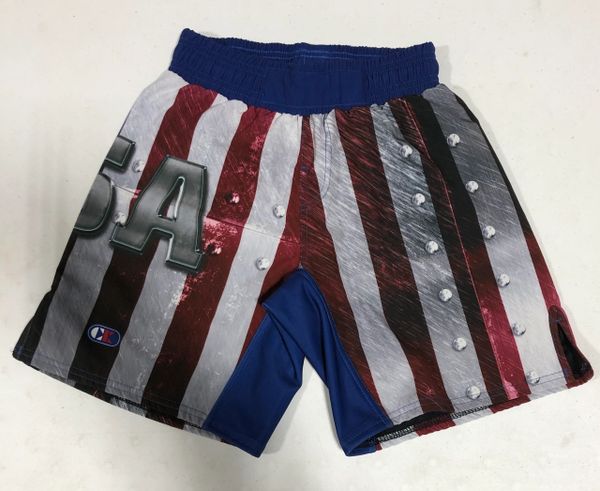 USA Rocky Fight Shorts | Elite Wrestling