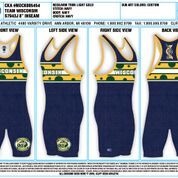 Wisconsin "Big Cheese" Singlet - Blue