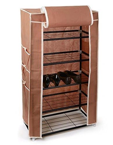 Home It Cloth Shoe Rack Brown Shoe Organizer Home It