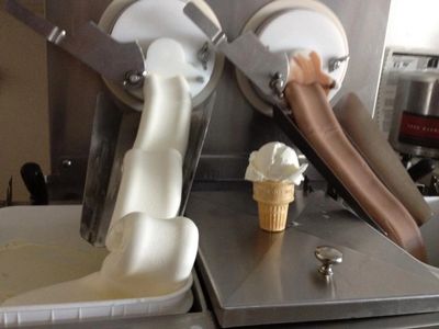 Our frozen custard is made fresh daily.