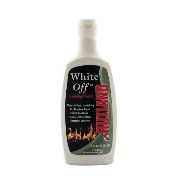Rutland White Off Glass Cleaner for Gas fireplaces