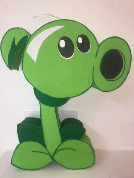 Plants Vs Zombie Pinata Plants Pinata Plants Vs Zombies Birthda