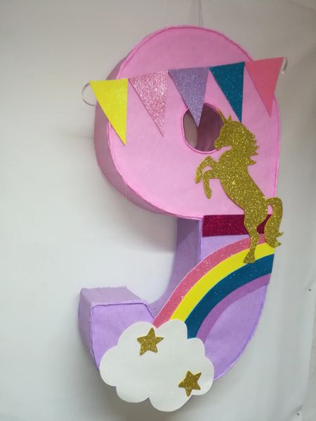 Pinata Unicorno Rainbow piccolo  Acquista Pinata Unicorno Rainbow piccolo