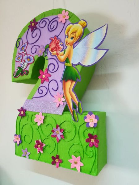Tinkerbell Number 2 Pinata Tinkerbell Birthday Party Tinkerbell