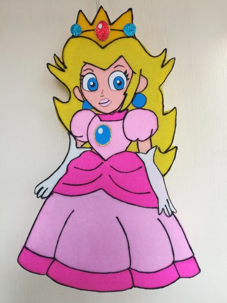 Princess Peach Pinata Super Mario Bros Birthday Party Aldi My