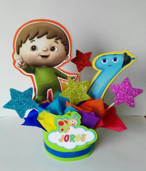 Baby Tv Centerpiece Party Decoration Aldi My Shop Party Supplies