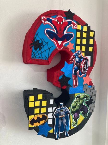 Superhero Pinata - All About Party Bags