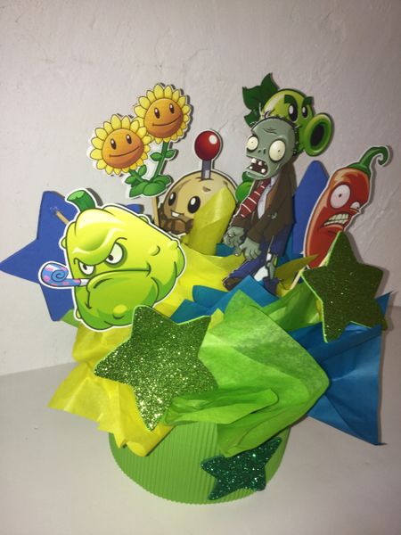 Buy Plants Vs Zombies Centerpieces Plants Vs Zombies Birthday