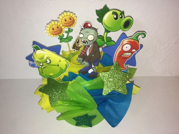 Buy Plants Vs Zombies Centerpieces Plants Vs Zombies Birthday