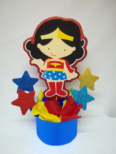 Superheroes Pinata, Superheroes Birthday Party Birthday Wonder Woman Party  