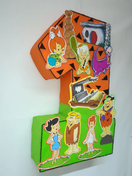 The Flintstones Pinata Number Pinata The Flintstones Aldi My
