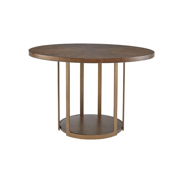 OMP12107893564 Round Dining table bronze