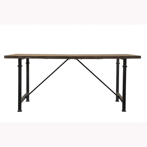 OMP170183256 Dining Table with Metal Legs