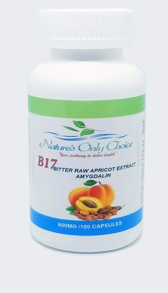 Vitamin B17 99% Amygdalin 600mg Capsules | NaturesOnlyChoice, Vitamin ...