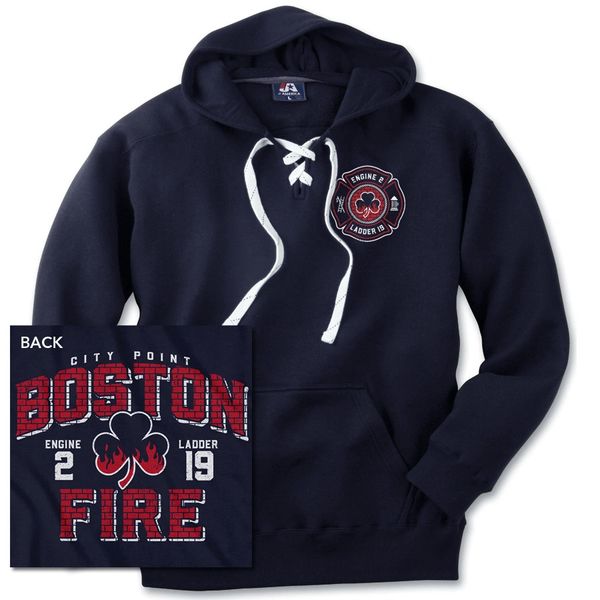 Boston Fire Brickhouse Hockey Hoodie