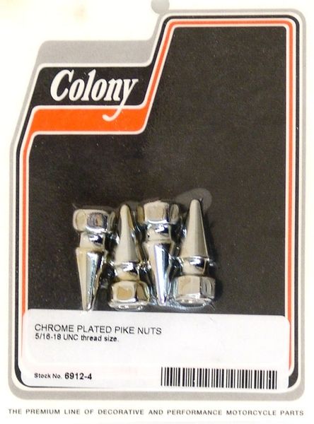 Pike Nuts 5/16"-18 UNC Thread Size Colony 6912-4