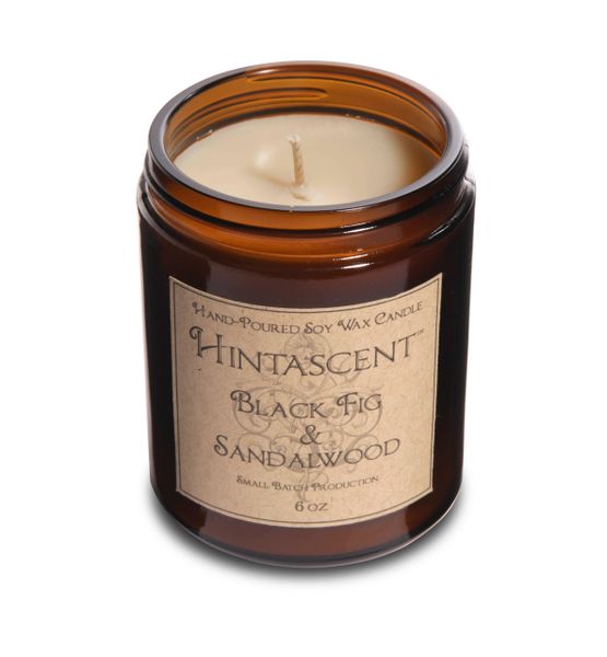 SOY WAX CANDLES BY HINTASCENT 6 OZ