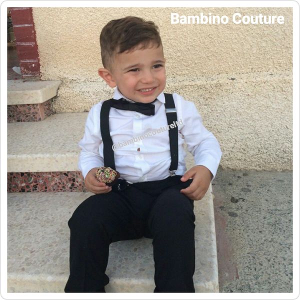 Infant bow outlet tie outfit