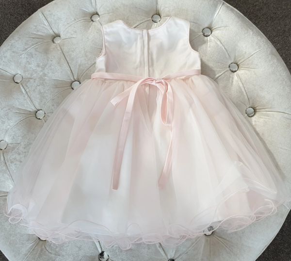 Baby Toddler Younger Girls Daisy Dress by Sevva Pale Pink Children