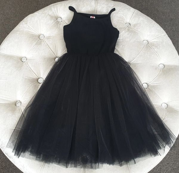 Tutu Dress with Straps Black 3 Colours