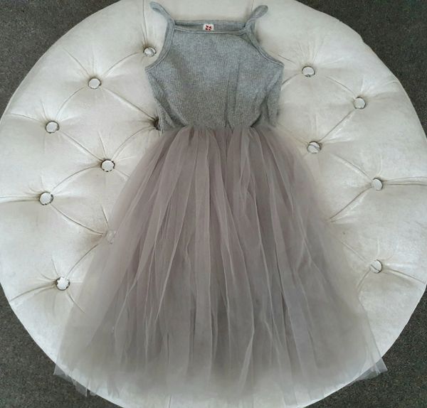 Gray store tutu dress