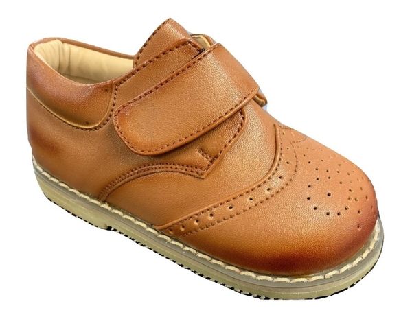 Boys tan hot sale formal shoes