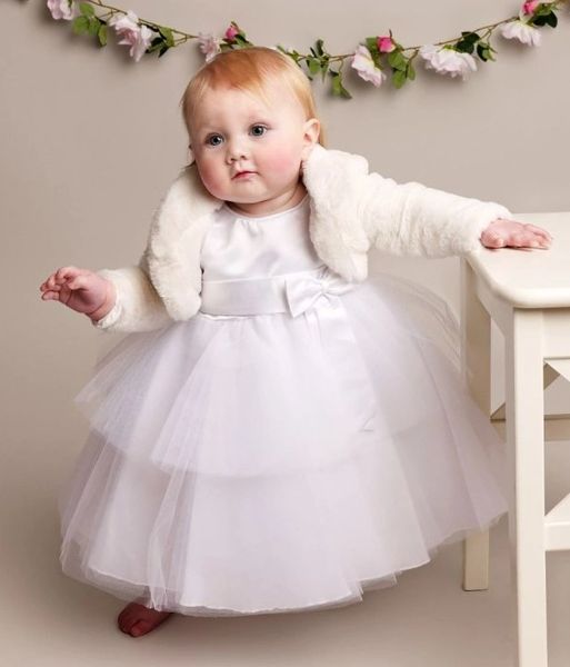 Flower girl outlet bolero white