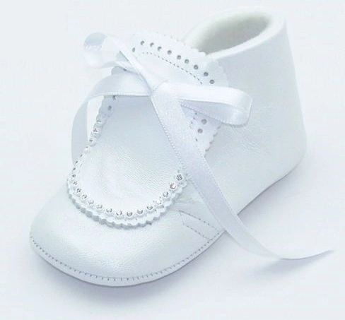 Baptism booties sale girl