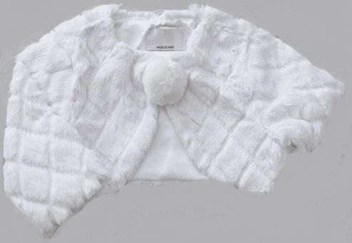 Children's faux hotsell fur bolero