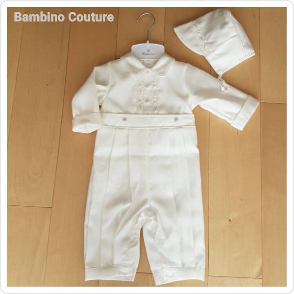 Baby boy best sale winter baptism outfit