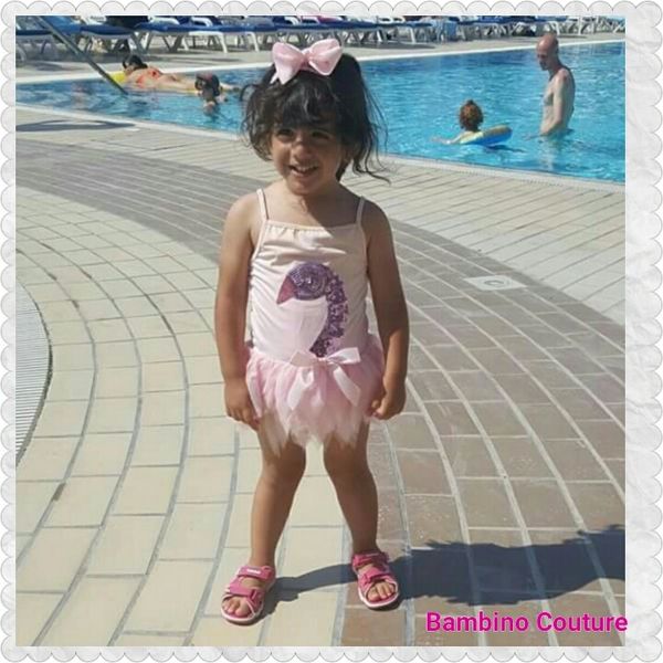 Girls hot sale tutu swimsuit