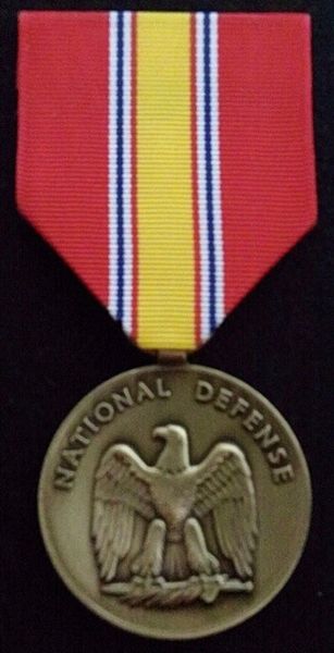 NATIONAL DEFENSE MEDAL LARGE