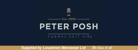 Peter Posh Kids Suit Children sizes Men's Suit Suit Hire Groom Wedding 