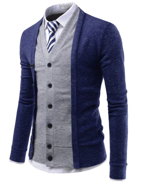 Blue & Grey 2T Cardigan | Mondo Fashion