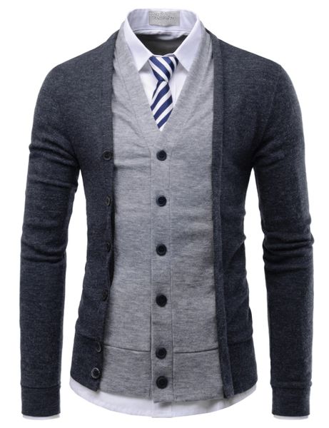 Charcoal & Grey 2T Cardigan | Mondo Fashion