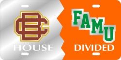 License Plate, BCU/FAMU House Divided