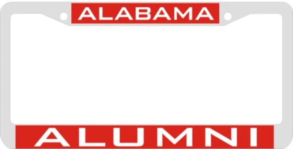 License Plate Frame, Alabama Alumni