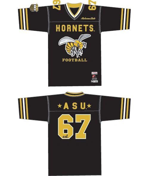 Football Jersey, Alabama State