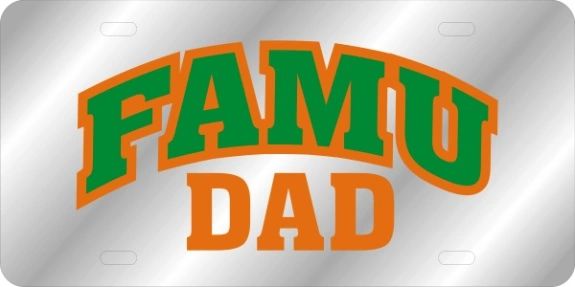 License Plate, FAMU DAD