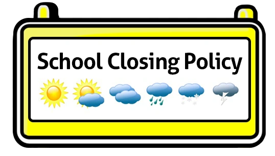 school closings clip art