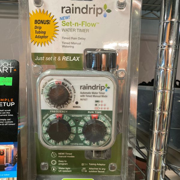 Raindrip R675CT Analog 3Dial Water Timer