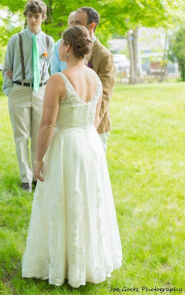 2019, Custom Design Wedding dress.