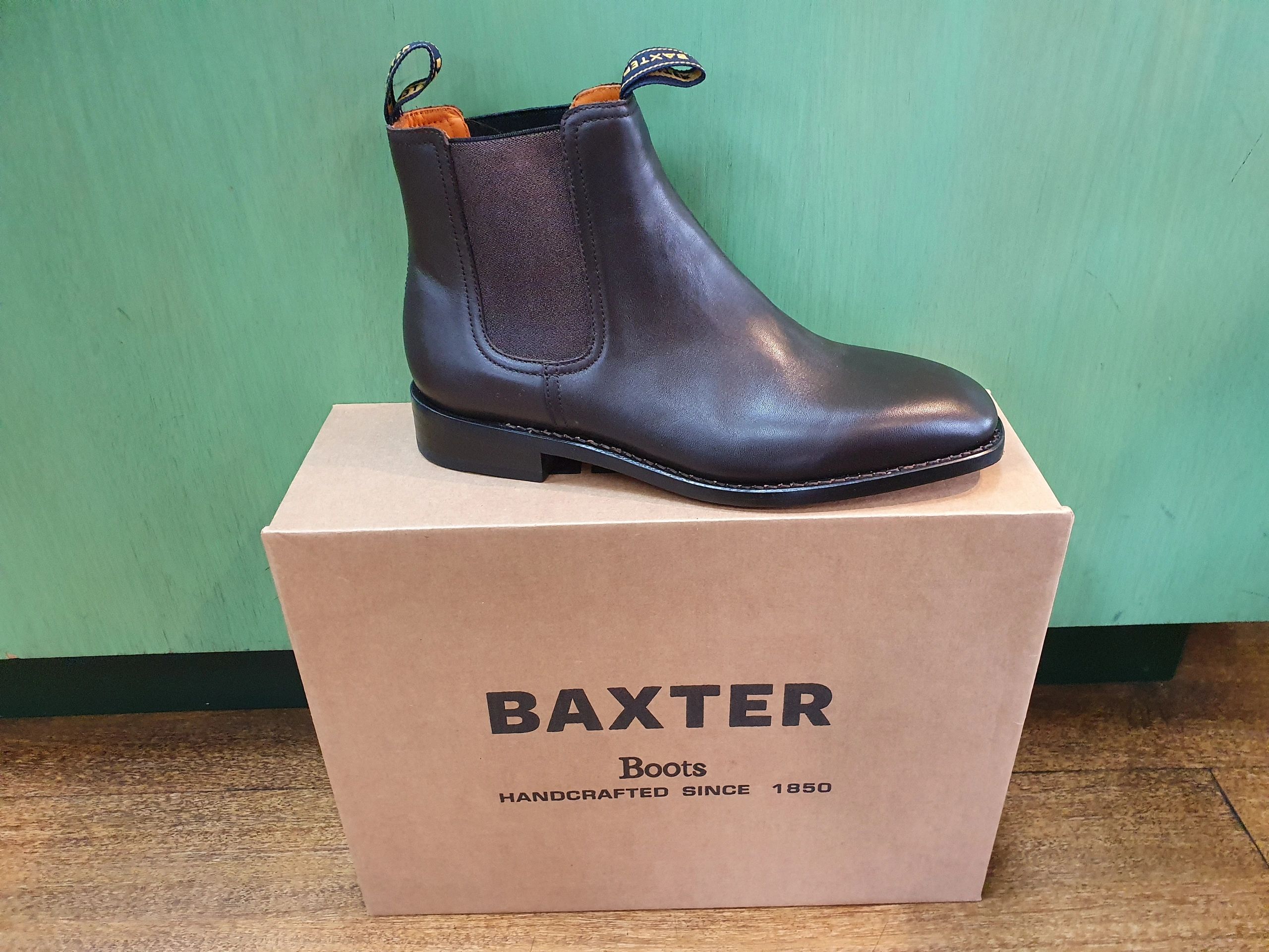 Baxter Horseman elastic sided boot 