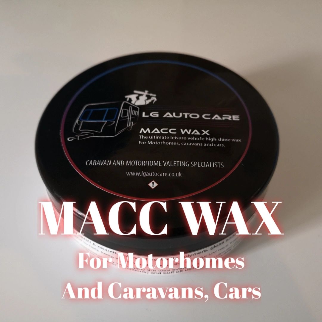 MACC WAX for Motorhomes and Caravans, Cars 200ml.