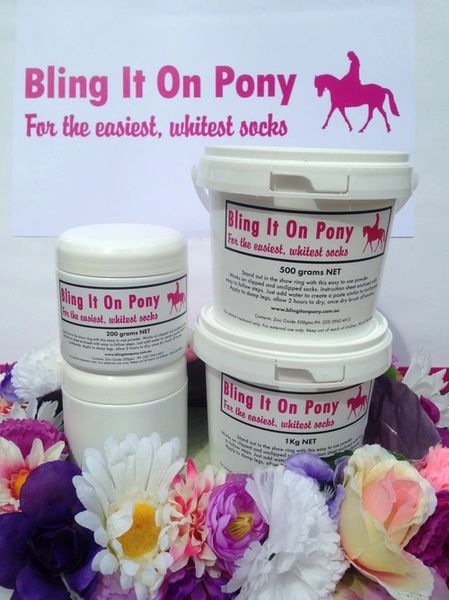 BLING IT ON PONY 200G, 500G 1KG