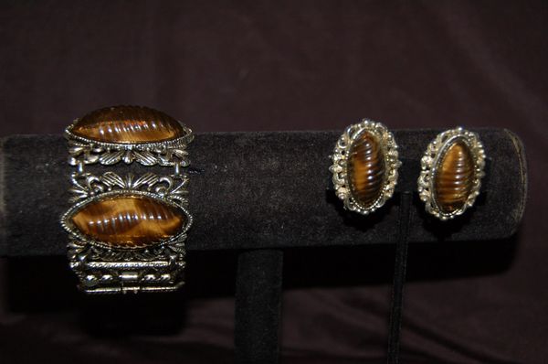 Costume Bracelet & Earrings