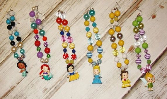 Princess deals bead necklace