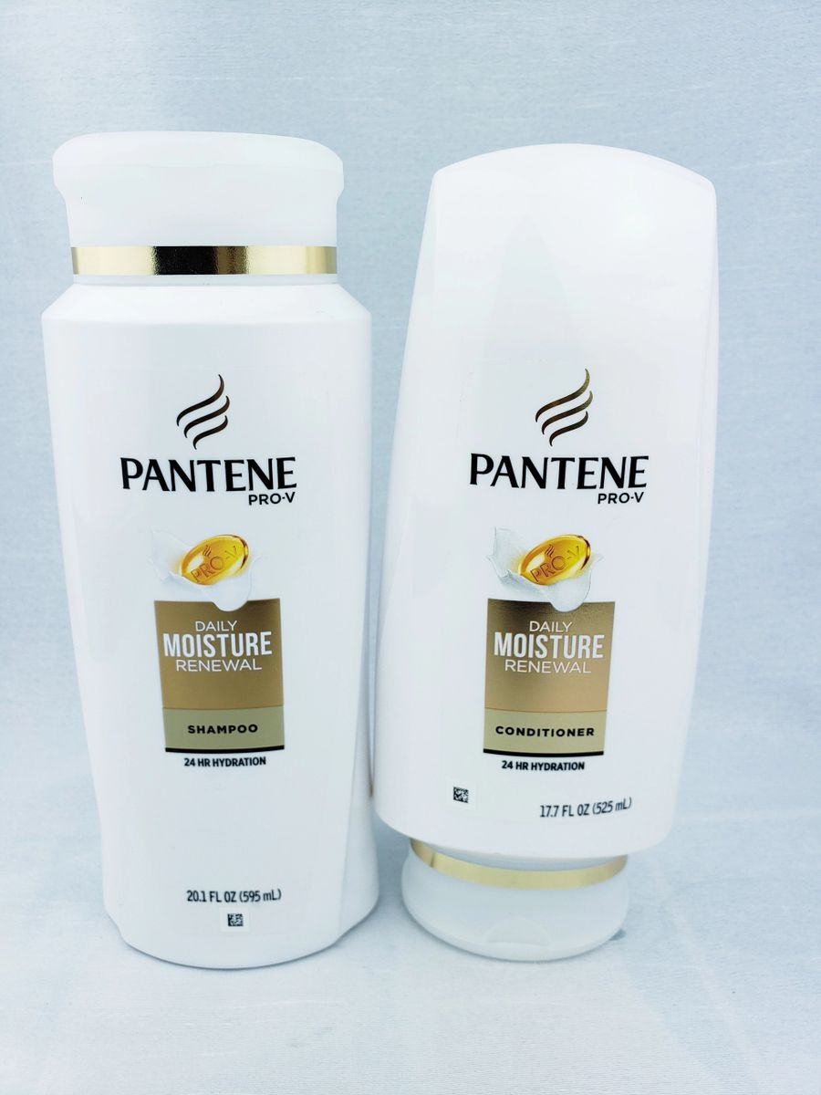 Pantene ProV, Daily Moisture Renewal Shampoo and Conditioner for Dry