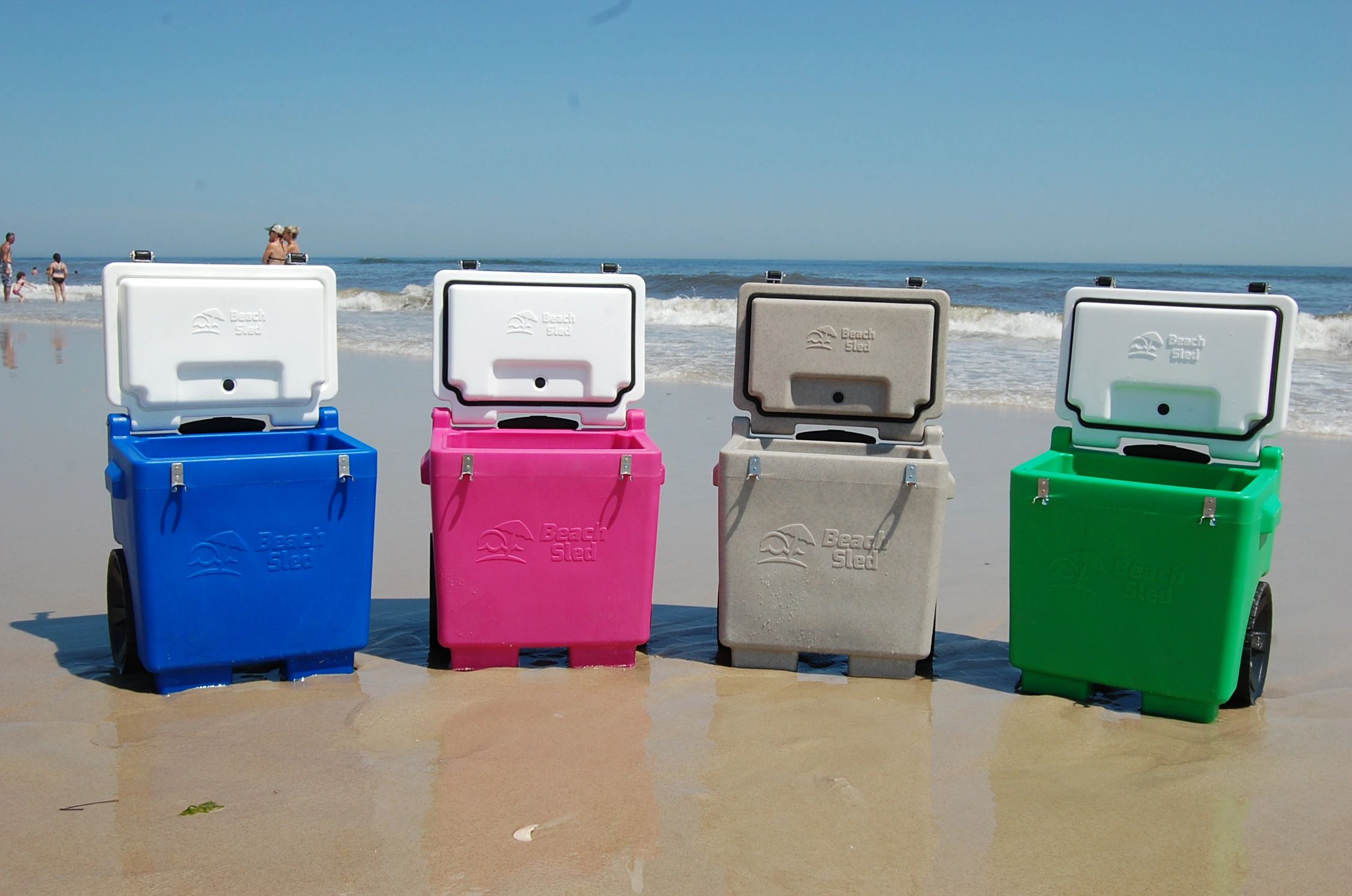 Wheeled Cooler Beach Sled Coolers