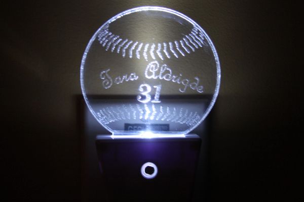 Softball Night Light Insert Only